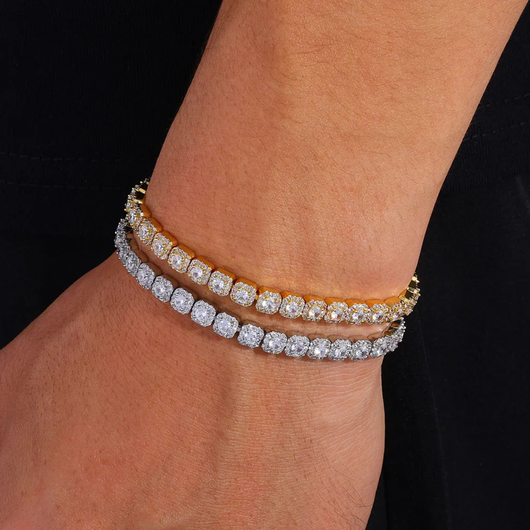 Iced Tennis Bracelet