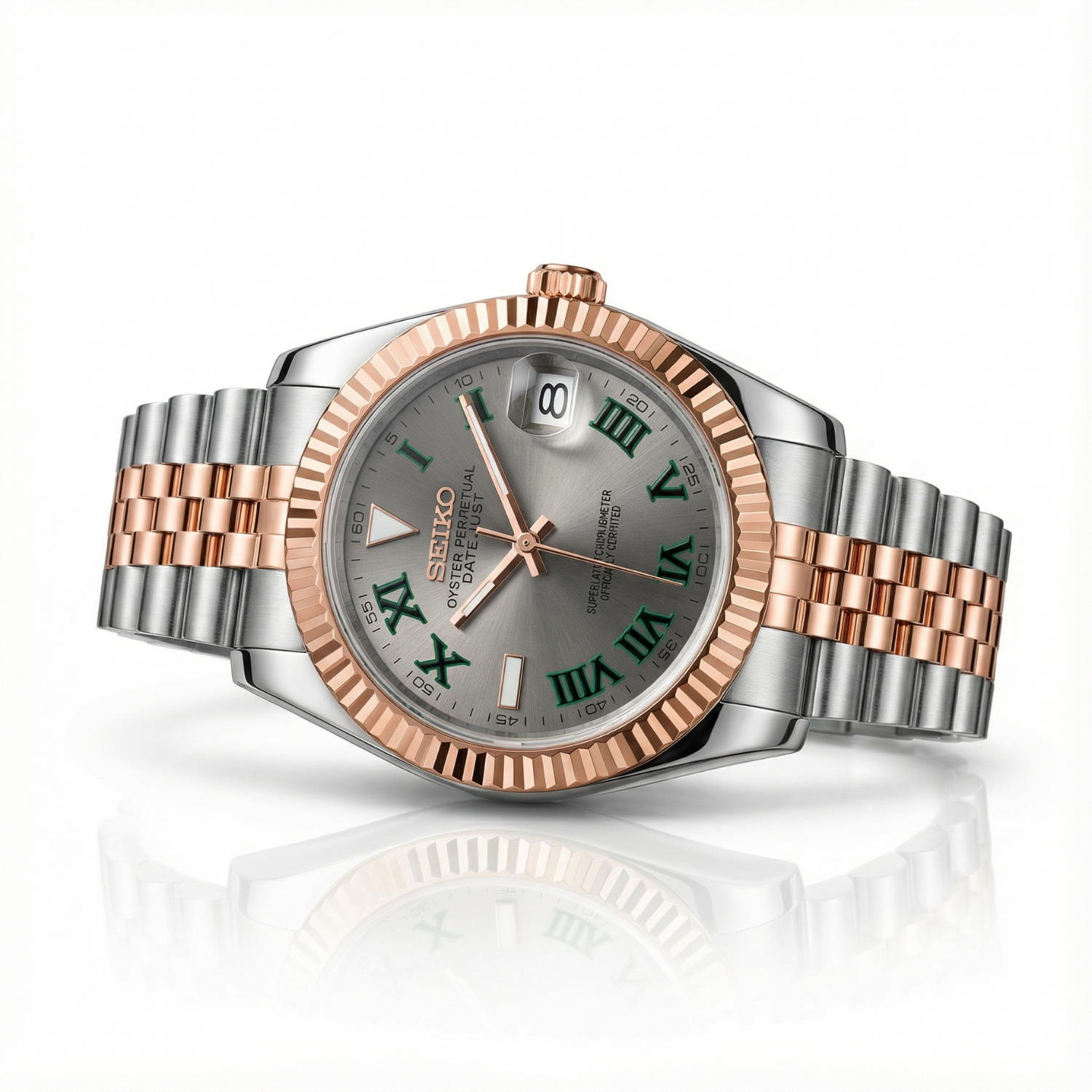 SeikoJust - Wimbledon Silver Rose Gold