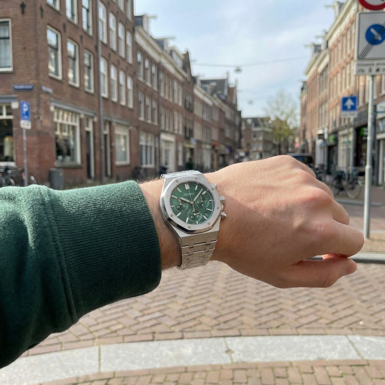 Royal Seikoak - Chrono Green