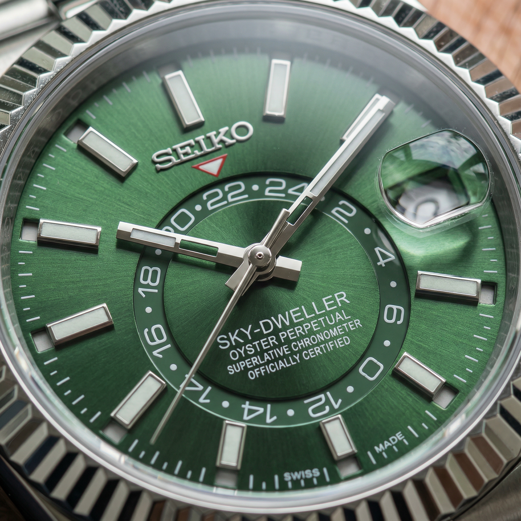 SeikoJust - Sky Dweller Green