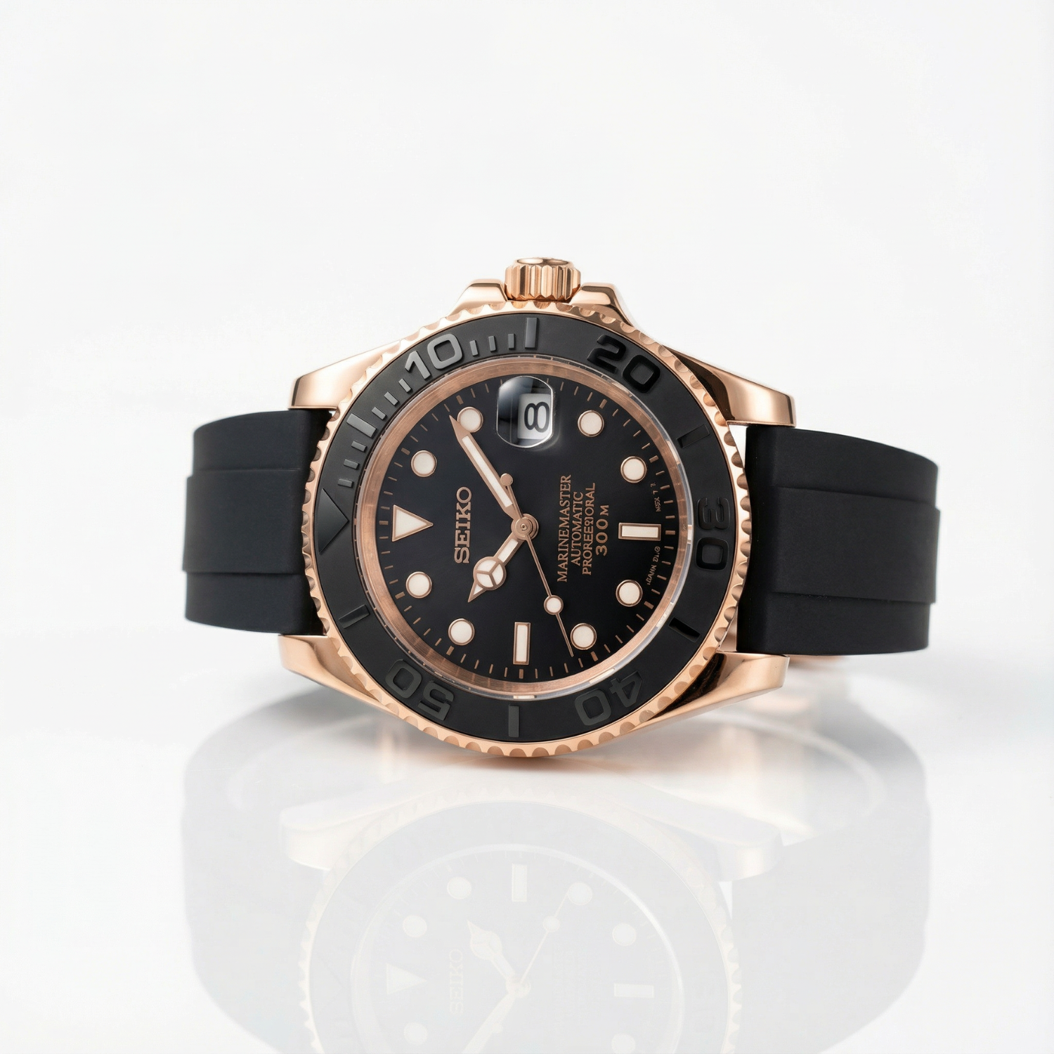 SeikoMariner - Rose Gold Black