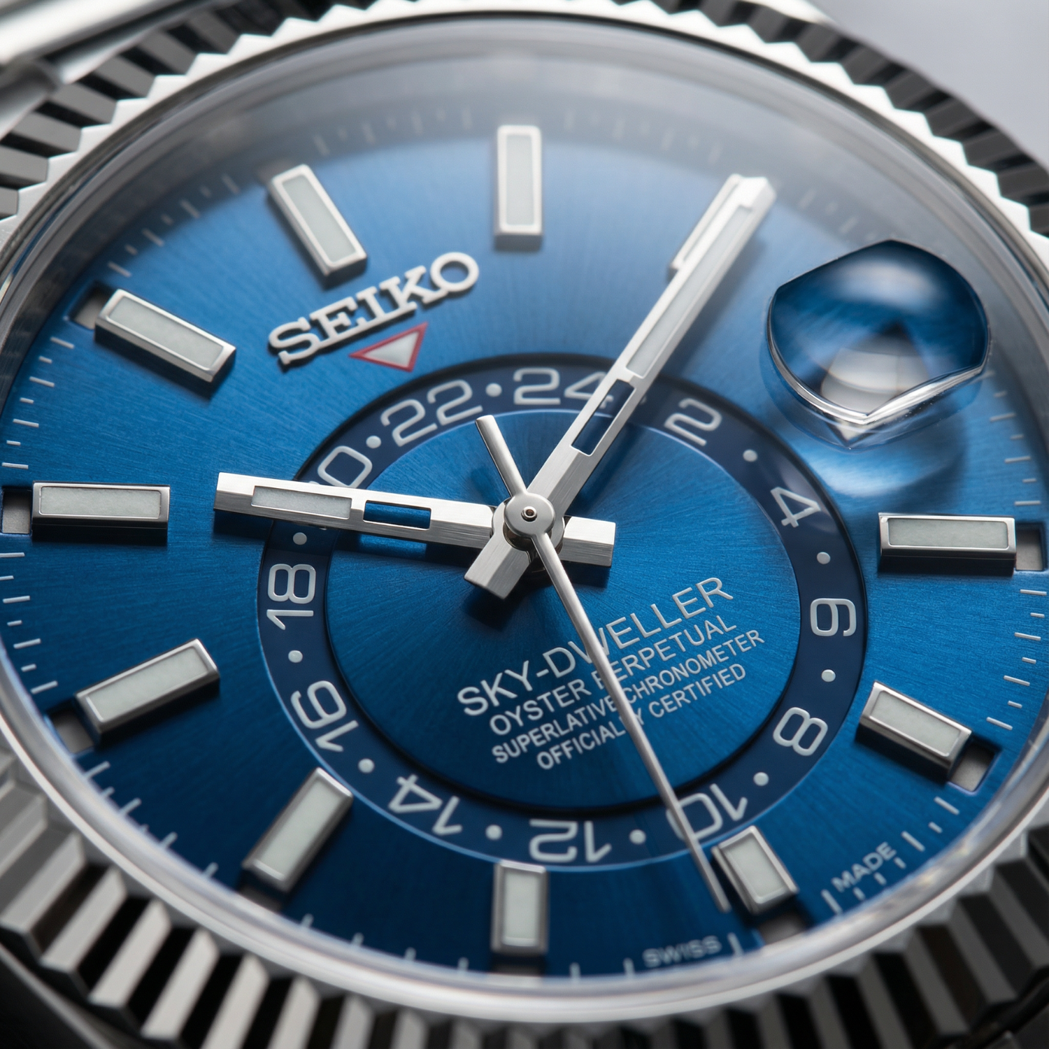 SeikoJust - Sky Dweller Blue