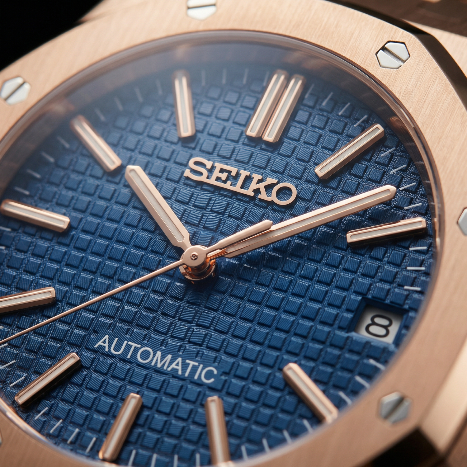 Royal Seikoak - Rose Gold Blue