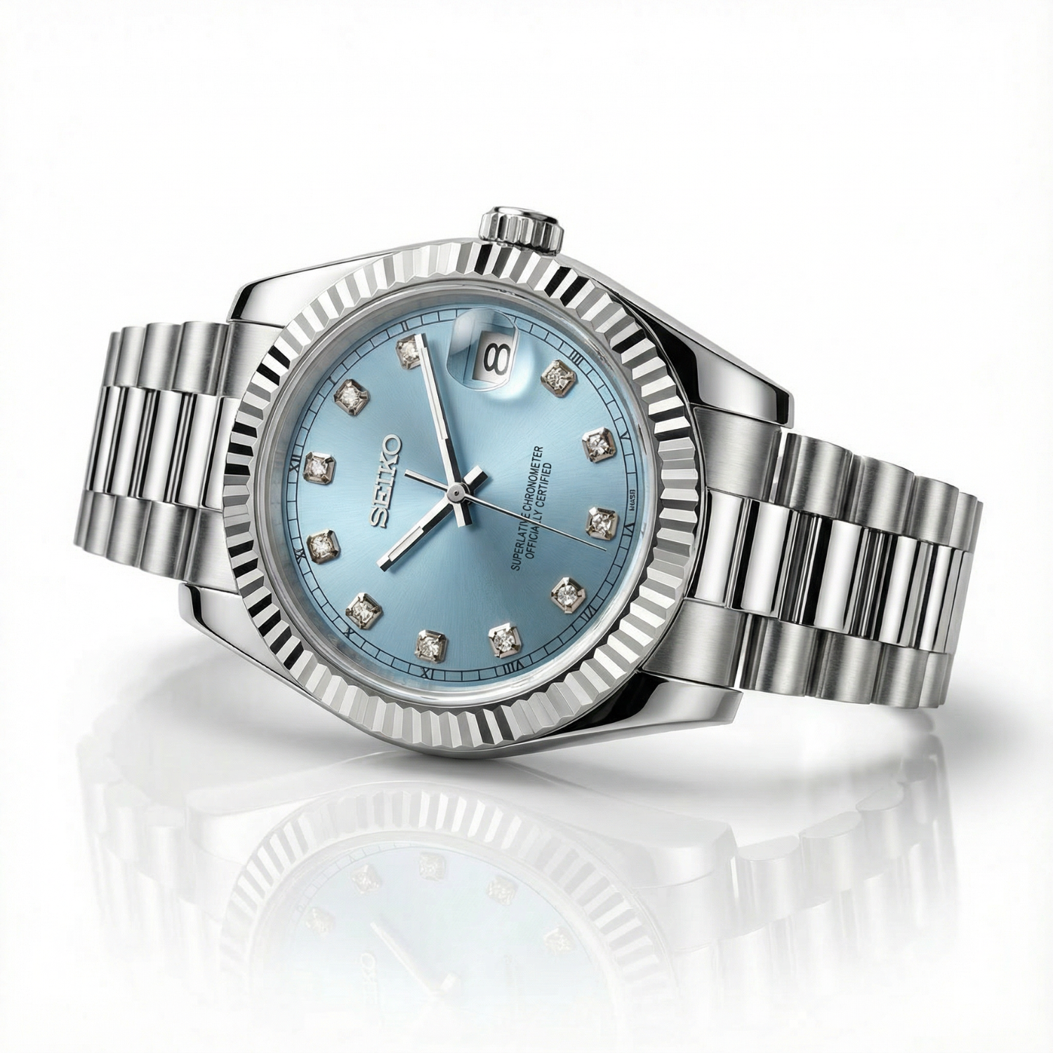 SeikoJust - Ice Blue Diamond