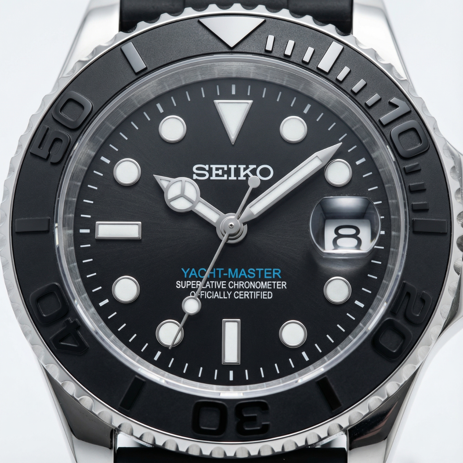 SeikoMariner - Rubber Black