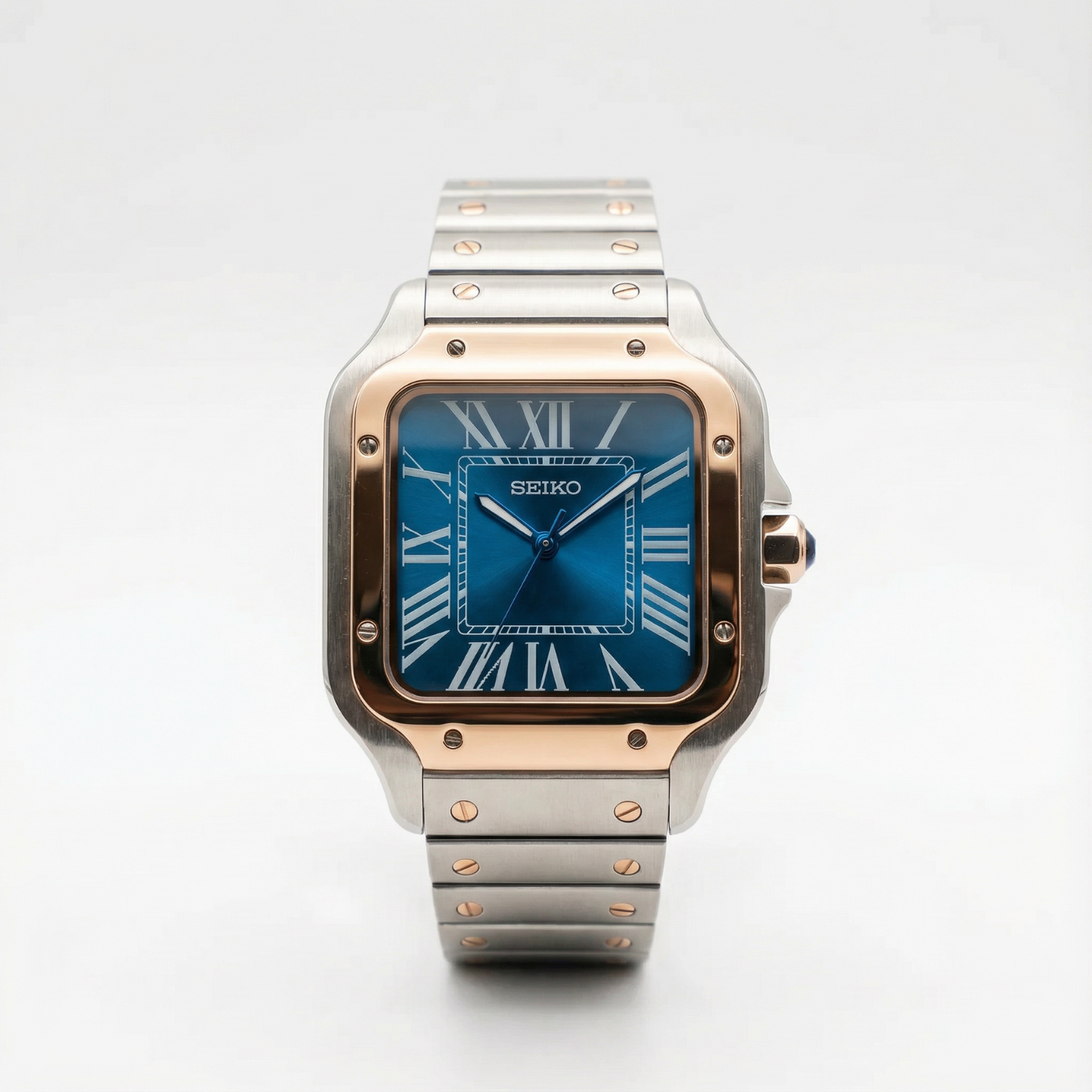 Santeiko - Blue Rose Gold-Silver