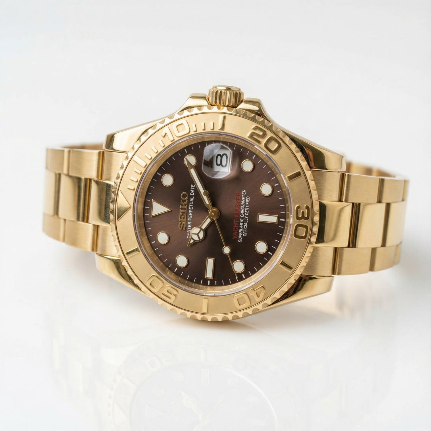 SeikoMariner - Gold Chocolate