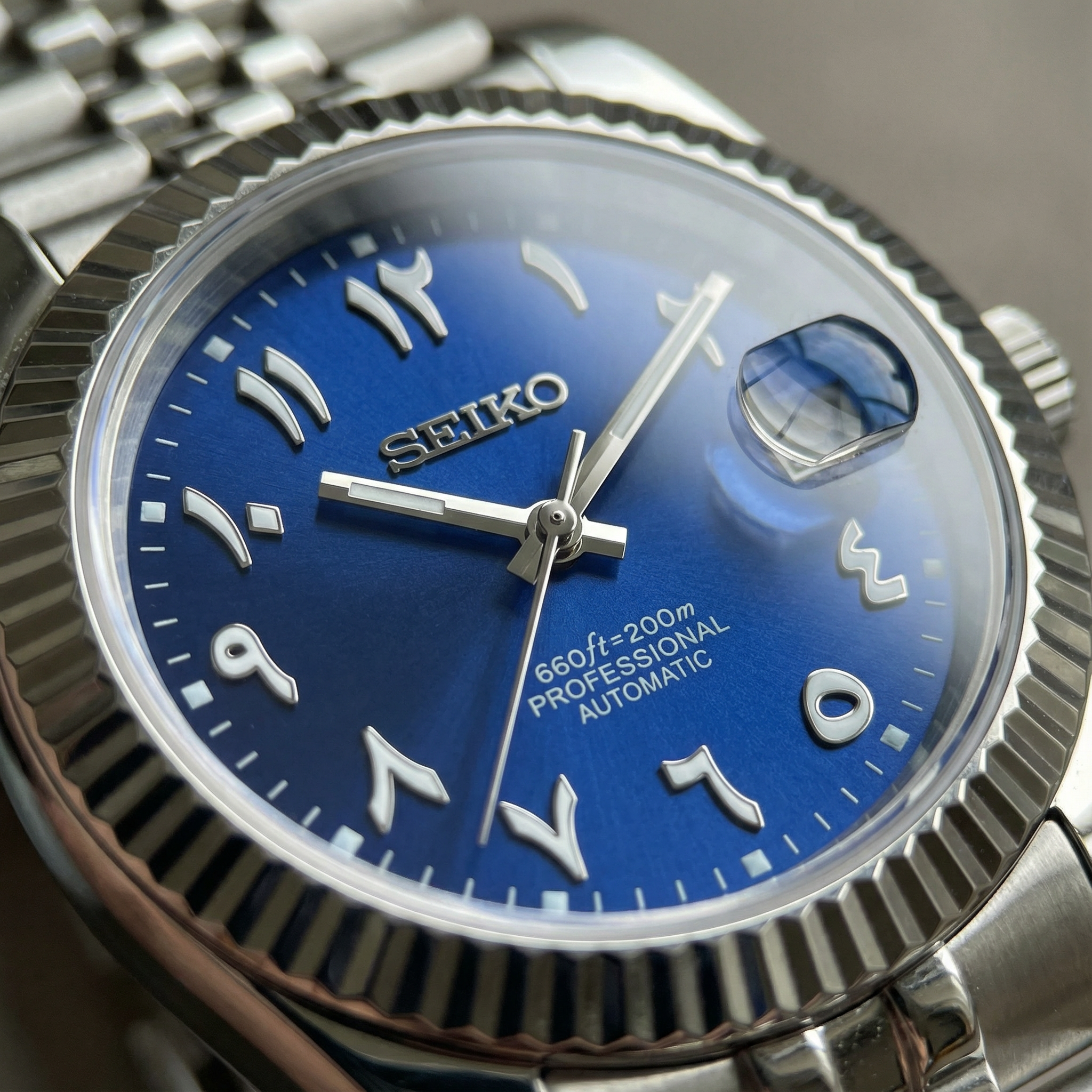 SeikoJust - Arabic Blue