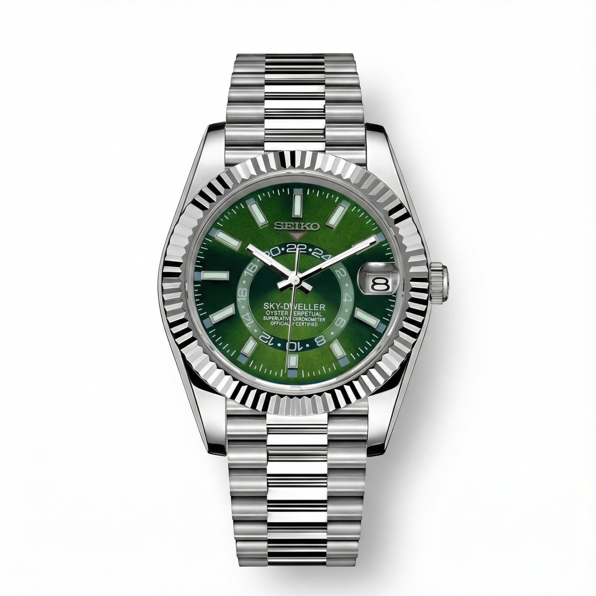 SeikoJust - Sky Dweller Green