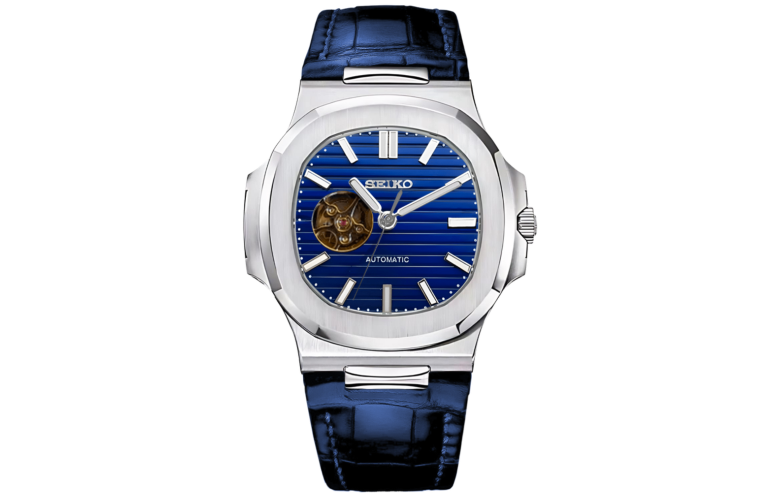 Nautiko - Blue Leather Open Movement