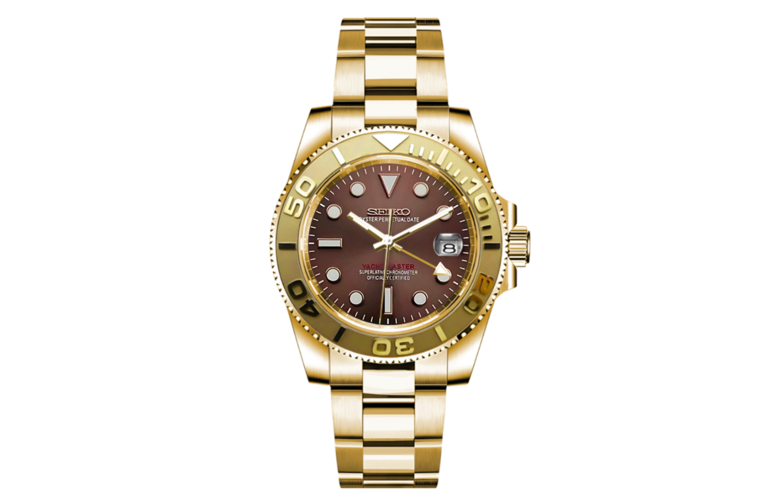 SeikoMariner - Gold Chocolate