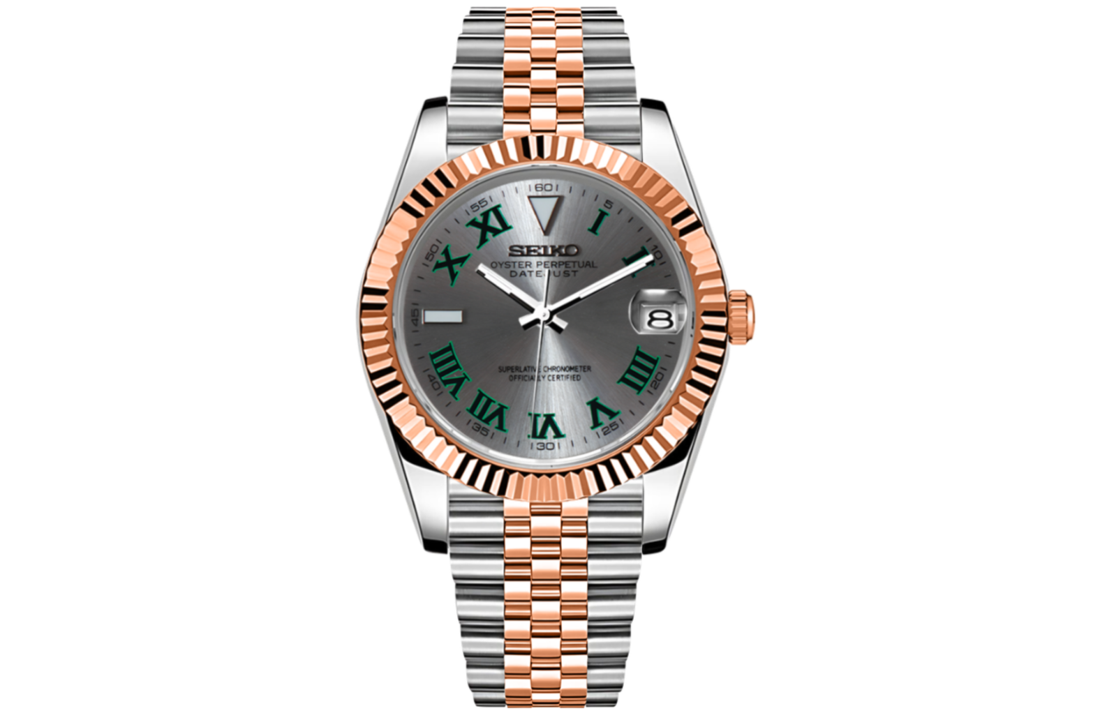 SeikoJust - Wimbledon Silver Rose Gold