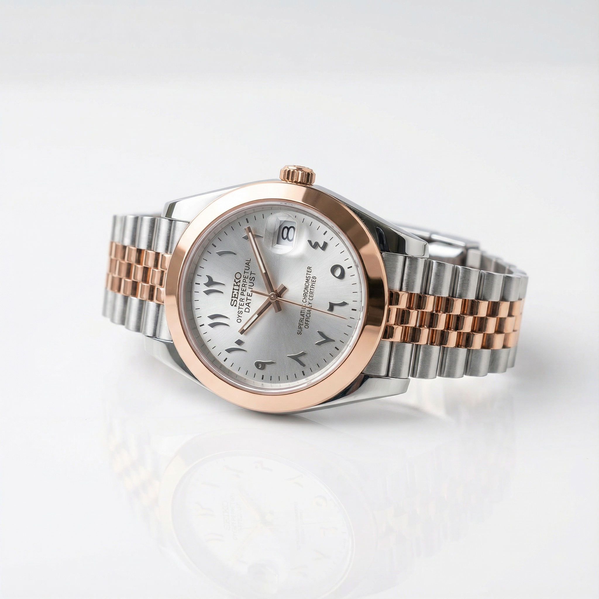 SeikoJust - Arabic Rose Gold