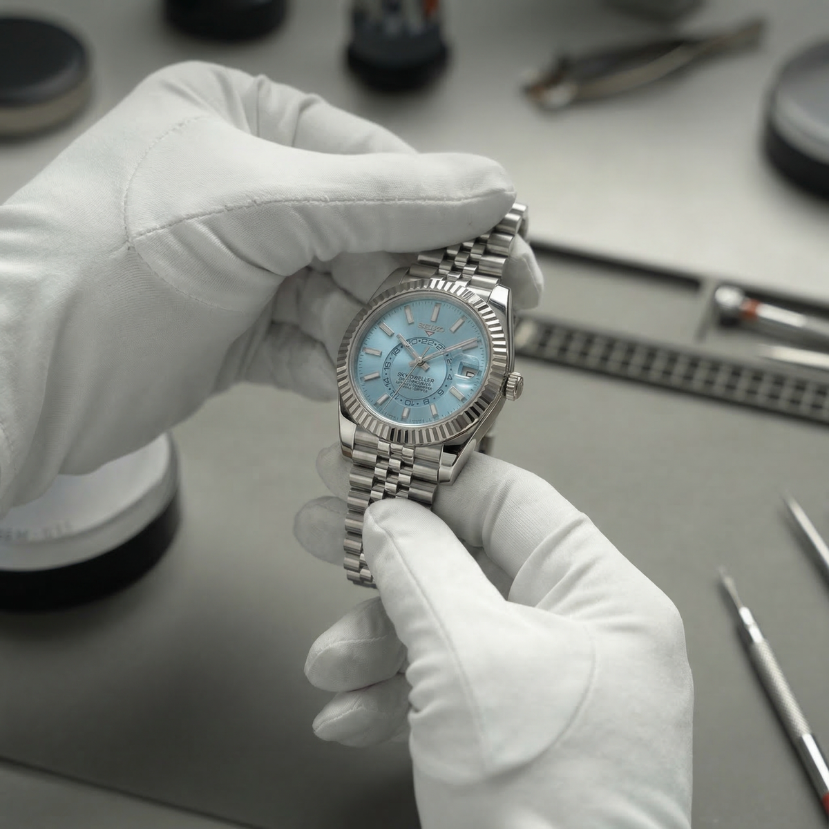 Bezel & case inspection
